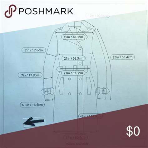 burberry graffiti trench coat|Burberry trench coat measurement chart.